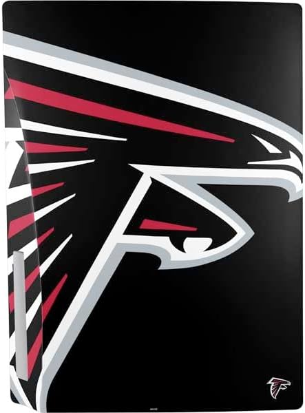 Skinit Decal Gaming Skin Compatible with PS5 Bundle - Officially Licensed NFL Atlanta Falcons Large Logo Design