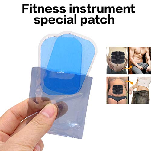 Tongina 100 Peças de Reposição ABS Hip Trainer Hydrogel Gel Pads Acessório Prático