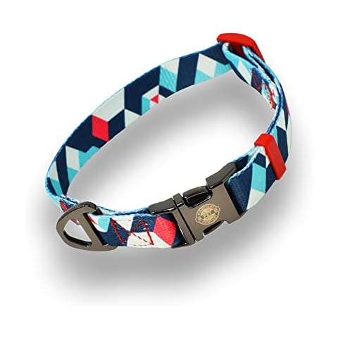 Pirbright Pet Company Geometric Dog Collar Cover