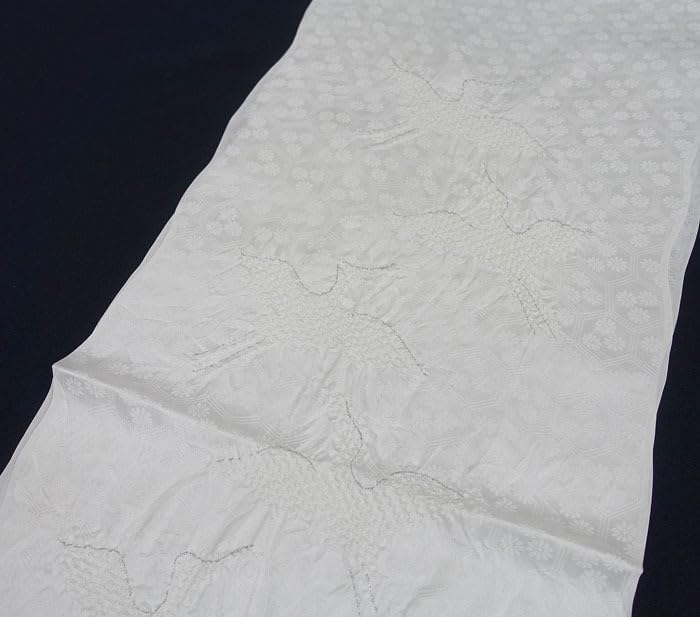 留袖用 帯締め 帯揚げ 鶴絞り柄２点セット 正絹 11841