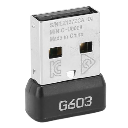 for Logitech G603 Compatible Replacement Receiver, 2.4G Plug and Play USB Dongle Mouse Receiver Adapter, Stable