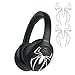 MORWLAT Spider Metal Attachments for Sony WH-1000XM5/Sony WH-CH720N/B/Sony WH1000XM4/S,Fashion Headphone Accessories for Men Women