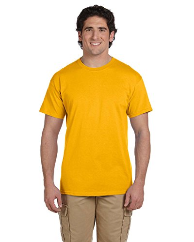 By Gildan Gildan Adult Ultra Cotton 6 Oz T-Shirt - Gold - S - (Style # G200 - Original Label)
