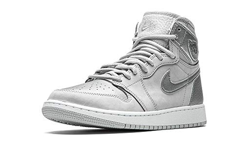 Jordan Youth Air Jordan 1 High OG GS 575441 029 Co.JP - Metallic Silver - Size 4.5Y4