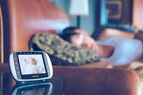 Babá Eletrônica MBP36S Com Monitor Colorido LCD 3.5 Motorola