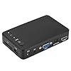 Garsent Multimediaspeler, 1080P HD HDMI audio- en video-multimediaspeler, ondersteunt USB, SD-kaart, harde schijf met IR-afstandsbediening, 110V-240V.(EU)