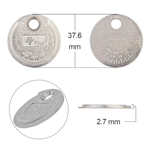 Calibrador de bujías tipo moneda 24 Imagen adicional