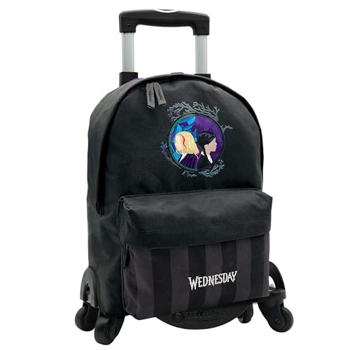 Sac à dos American Wednesday grand volume noir pour ranger tous les classeurs