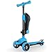 Fascol 2 en 1 Patinete de 3 Ruedas de LED para Niños...