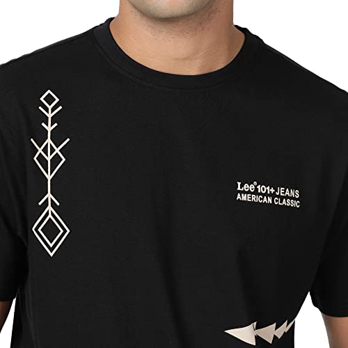 Image of Lee Men's Solid Relaxed Fit Tshirts