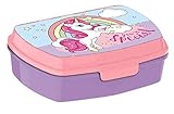 Kids Unicorn - Sandwichera de Plastico, Multicolor