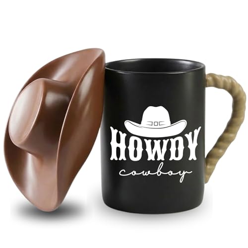 Onebttl Cowboy Gifts Cowboy Hat Mug 13.5oz