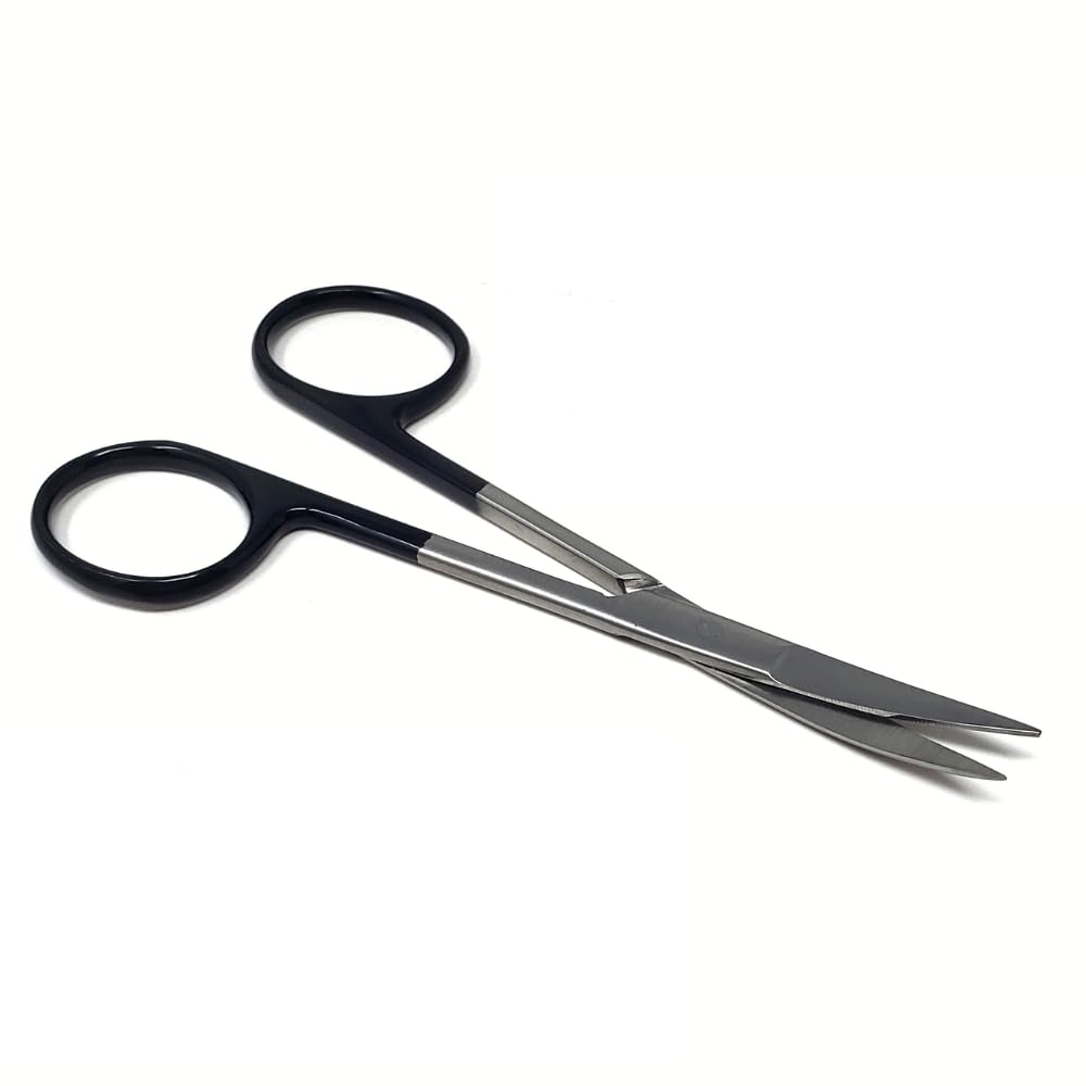 IRIS SUPERCUT Surgical Scissors with One Serrated Blade 4.5