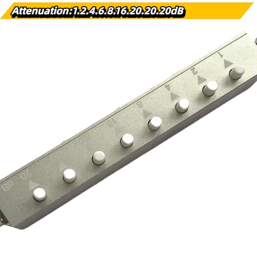 becen 5w sma step attenuator 1-90db 5 watt key-press variable rf attenuator 3ghz 50ohm 0-90db