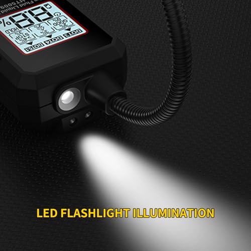 Testeur de liquide de frein pour voiture et moto compatible DOT3 DOT4 DOT5.1 - 6