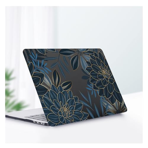 Coque MacBook Pro 14 Dahlia rigide pour modèles M5 M4 M3 M2 M1 et A3434 A3112