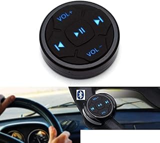 LeHang Steering wheel remote control,Wireless Bluetooth 4.0 Media Button Music Play Remote Control for IOS/Android