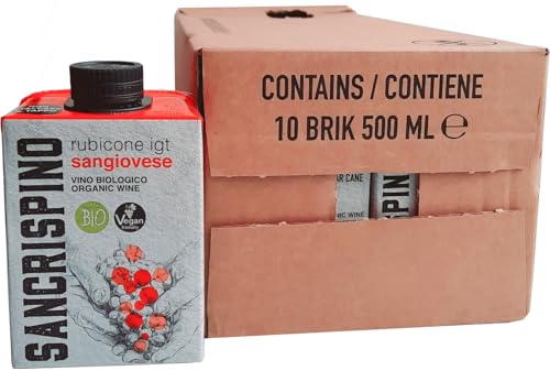 Sancrispino Bio Sangiovese Rubicone IGT brik 500 ml
