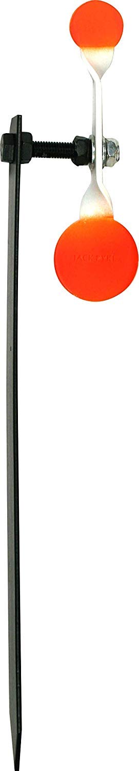 Sponsored Ad – JACK PYKE Mini Spinner Shooting Targets Stake, Self-Resetting Air Rifle & Airsoft Steel Targets, Ground Stake Mountable – 2.5cm to 4cm Sizes for Practice & Accuracy Training