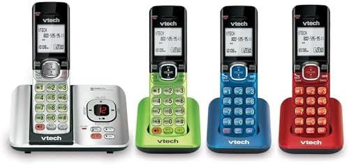 VTech CS6529-4B 4 Handset Answering System with Caller ID Call Waiting