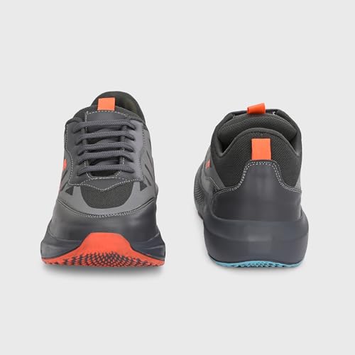 Image of Centrino Trendy Sneakers for Man | Casual Shoes for Men Stylish | Lightweight Lace-Up Canvas Walking Shoes | Cushioned Insole | Breathable Comfortable | Anti-Skid Sole | Premium Mens Sneaker Shoes (6831)