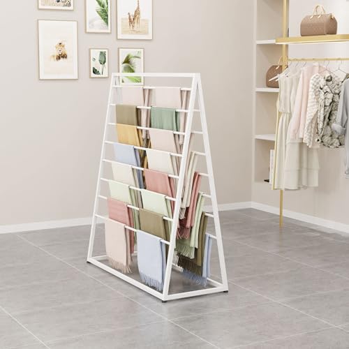Présentoir à châles et couvertures pour sublimer votre boutique