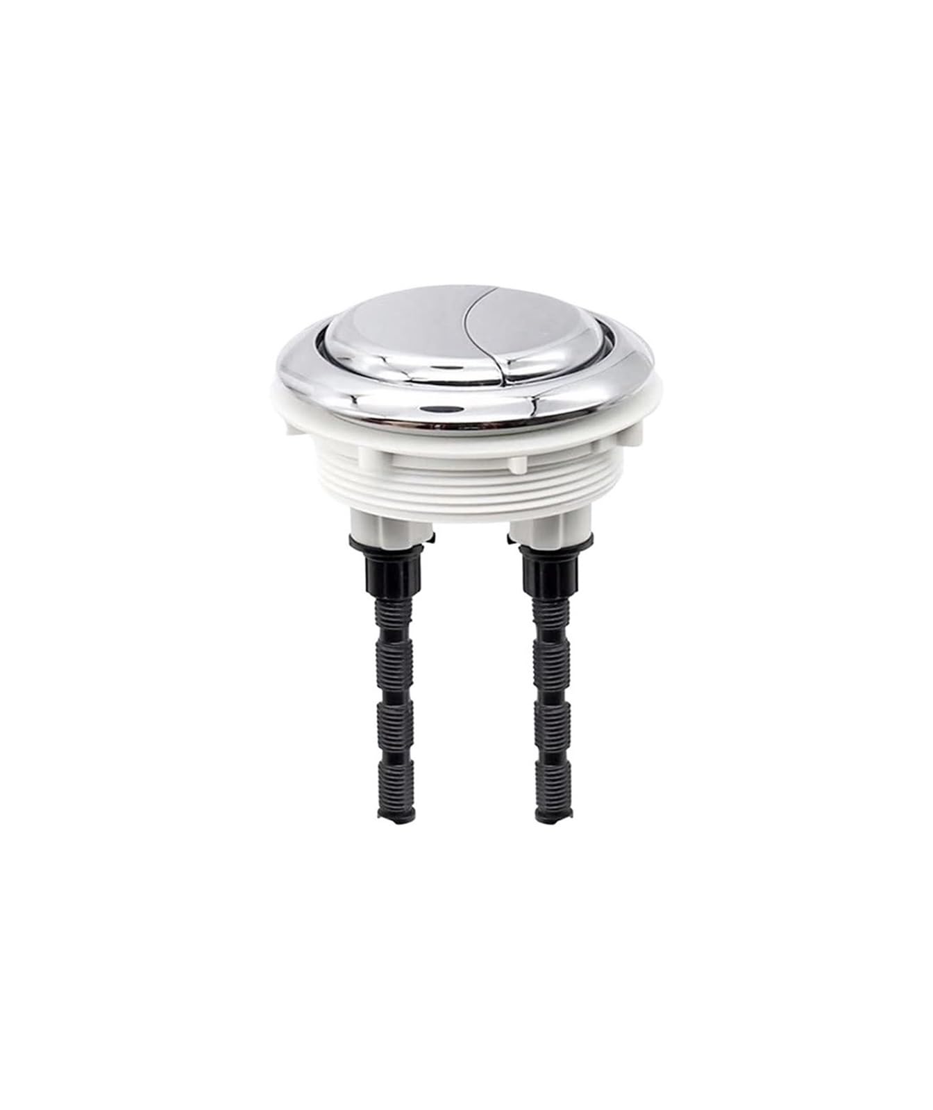 dfEDRd Dual Push Button Toilet Flush Button, 1PC Dual Flush Toilet Water Tank Push Button Replacement - 9cm Rod Length, Compatible with Most Toilets(6.8cm)