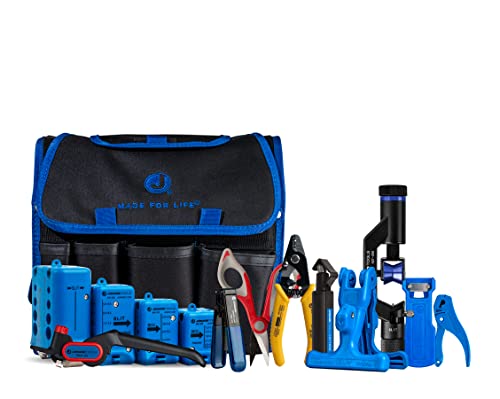 Jonard Tools TK-106 Fibra Óptica Mid Span Slit & Ring Tool Kit+ Cover