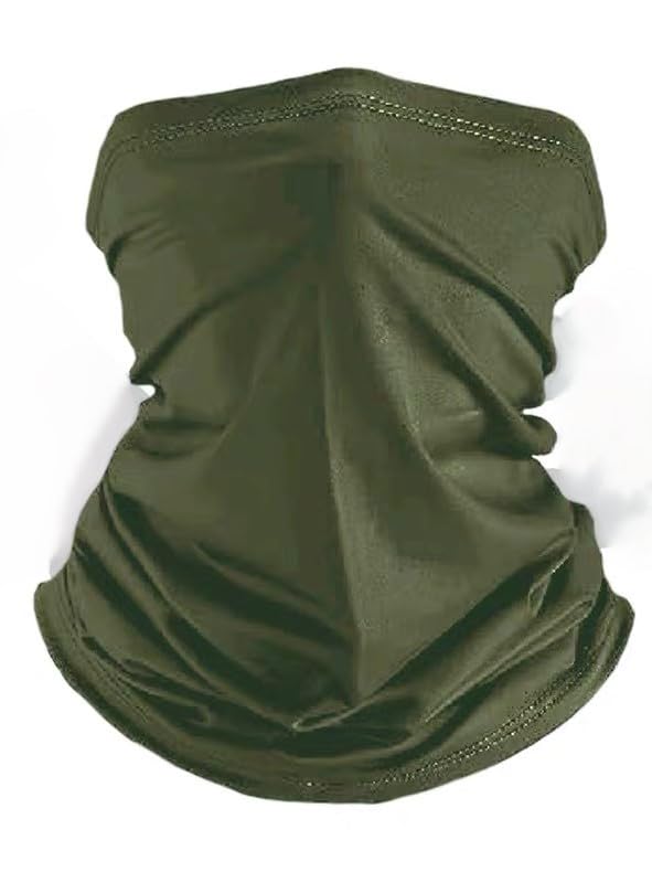 FR Neck Gaiter Face Mask – Modacrylic FR Rayon Blend, Breathable Multi-Functional Neck Warmer for Outdoor, Tactical