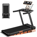 Cursor Fitness 8% Incline Treadmills for Home, 3.0HP Quiet Brushless 1-12km/H Running Machine, 136KG Capacity Walking Pad Treadmill with Foldable