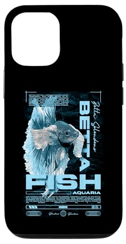 Betta Fish Keeper モダンなストリートウェア スマホケース iPhone 12/12 Pro 用