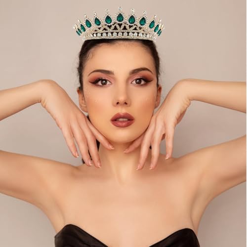 Tiara de novia y pendientes Hemobllo conjunto para regalo de bodas 3
