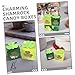 TOPPERFUN Irish 12 Pack Shamrock Candy Boxes with Window Reusable Paper Treat Boxes for Cookies Cupcakes and More