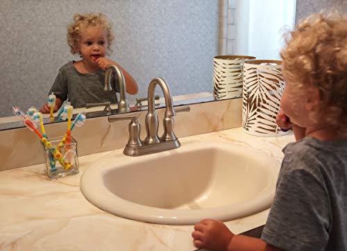 Stesa Kids Toothbrush - 5 Pack - Soft Bristles, Bpa Free, Suction Cup For Fun Storage, Dust Covers Included - Boys And Girls Toddler Toothbrush - Age 3+ #TOP2