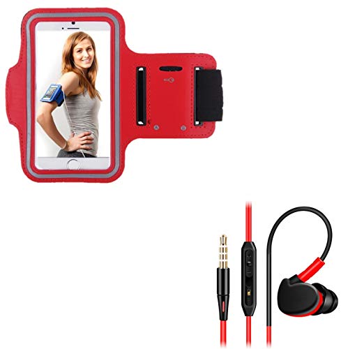 Évitez les chutes : pack sport iPhone SE 2020 rouge T4