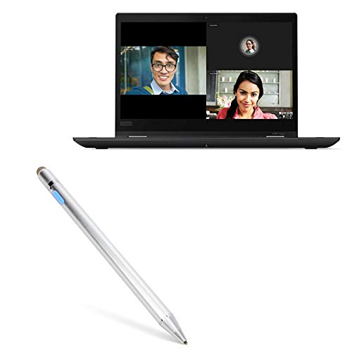 BoxWave �X�^�C���X�y�� Lenovo ThinkPad X380 Yoga (13.3�C���`)�Ή� - AccuPoint Active Stylus�A�ɍ׃`�b�v�t���d�q�X�^�C���X - ���^���b�N�V���o�[