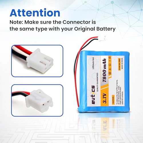 Image of 3.7V 7800mAh Li ion 18650 Battery Pack | Rechargeable Lithium Battery | 4.2V Charging | DIY Projects LED Lights RC Toys Robots Solar Gadgets Portable Use
