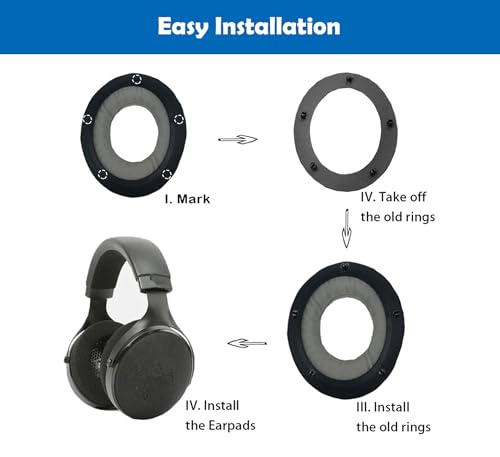 Almohadillas profesionales de repuesto compatibles con auriculares Mixcder E9 con cuero agradable para la piel y espuma viscoelástica miniatura 5