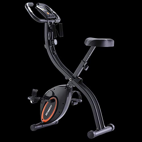 ECHANFIT Indoor Cycling Bike Folding Magnetic Exercise Upright Bike Stationary with 16 Levels Resistance Arm Training Bands and Electronic Display - Home Fitness Guru ECHANFIT Indoor Cycling Bike Folding Magnetic Exercise Upright Bike Stationary with 16 Levels Resistance Arm Training Bands and Electronic Display - Image 10