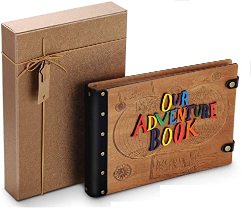 Upgraded Scrapbook Snow Tube Sled for Kids Adults Winter Snow Toy Gift for Outdoor