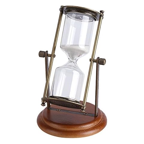 15-Minute Metal Sand Timer for Home and Office Cover