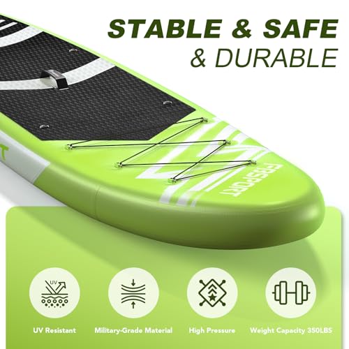 image for FBSPORT 11' Premium Inflatable Stand Up Paddle Board, Yoga Board with 