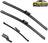 HJBING Auto Scheibenwischer Set für VW Golf 8 VIII Hatchback Variant 2019-2023, Hochwertige Ersatz-Wischblätter für Windschutzscheibe Scheibenwischerblätter