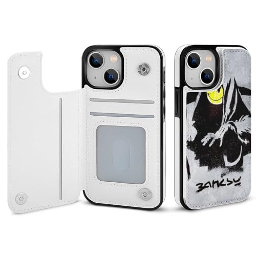 iPhone14pP[X 蒠^ oNV[ Banksy X}C Ί _ ACtH14pP[X 蒠^ w z^ gуJo[ PUU[ y ϏՌ J[h[ X^h@\  X}zP[X