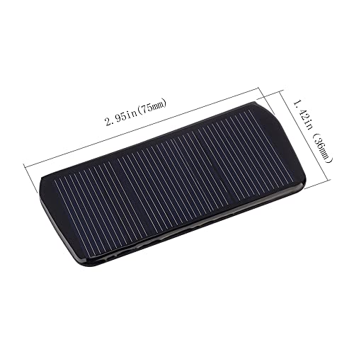 Sunyima 10Pcs (5V 60Ma 2.95"X1.42") Mini Solar Panels For Solar Power Mini Solar Cells Diy Electric Toy Materials Photovoltaic Cells Solar Diy System Kits Without Copper Wire #TOP6