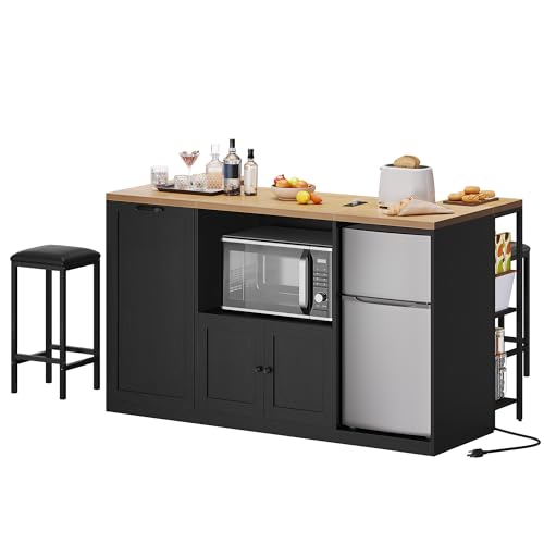 Homiflex Kitchen Island with Storage, 67