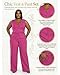 Womens Plus Size Two Piece Outfits Summer Fashion Button V Neck Crop Vest Blazer and Wide Leg Pants Suit Matching Sets Rose Red 5X