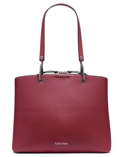 Image of Calvin Klein Women's Garnet Triple Compartment Tote