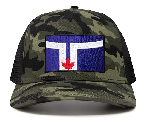 Image of International Tie City Hat for Men and Women, Adjustable Snapback Trucker Baseball Cap with Embroidered Patch
