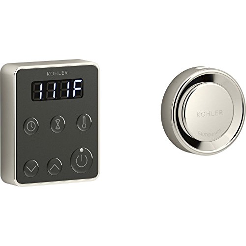 Image of Kohler K-5557-SN Invigoration Series Steam Generator Control Kit, Vibrant Polished Nickel